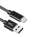 Miniatyrbild 3 av 3: USB A till Type C 3.2 60W datakabel Black+Grey S