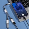 Miniatyrbilde 4 av 5: Type-C til Dual USB 2.0-adapter Silver