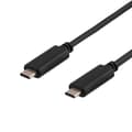 Miniatyrbilde 1 av 3: USB 3.1 cable, Gen 1, Type C M, Type C M, 1m, black