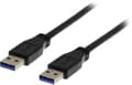 Miniatyrbilde 3 av 3: USB 3.0 cable, Type A ma, Type A ma, 1m, black