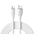 Miniatyrbilde 1 av 3: Hurtigladekabel - 2m - Ekte silikon Type-C til Type-C 60W White