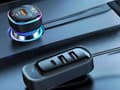 Miniatyrbilde 5 av 10: Bluetooth-sender bil - FM-adapter 3× USB og Type-C