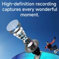 Miniatyrbillede 3 af 11: AI Smart Briller Kamera 4K Videooptagelse EIS Stabilisering Bluetooth