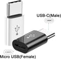 Pikkukuva 3 / 5: 4 kappaletta USB C -sovitinta, USB C - Micro USB -sovitin Type C uros - Micro USB naarasliitin, Micro USB - USB Type C