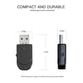 Miniatyrbillede 4 af 4: Bluetooth-adapter - SURENHAP - KN330 - Lydsender/modtager - Bluetooth 5.0 - 10m rækkevidde