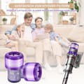 Miniatyrbillede 3 af 6: Filter til Dyson V12, HEPA vaskbart reservefilter til Dyson V12 Detect Slim Absolute Extra, reservedel