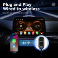 Miniatyrbillede 4 af 5: Trådløs Android Auto og CarPlay-adapter til Android-telefoner og iPhones, plug-in Type-C-adapter, åbent Android-system med GPS