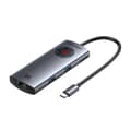 Miniatyrbillede 3 af 3: Docking USB Type-C Vention TQZHB- RJ45- 2xUSB- 1xUSB Type-C- 1xHDMI- 1xUSB Type-C PD- Grå