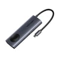 Miniatyrbillede 1 af 3: Docking USB Type-C med Trådløs Opladning Vention TPMHB- 1xHDMI 4K- 2xUSB- 1xUSB Type-C- 1xUSB Type-C PD- Grå