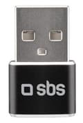 Miniatyrbillede 1 af 3: Adapter SBS USB type A - C (han til hun)