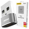 Pikkukuva 1 / 3: Dudao USB Type-C - USB-sovitin musta (L16AC musta)