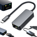 Miniatyrbillede 1 af 7: USB-C Ethernet Hub 2.5 Gbps Type-C Adapter
