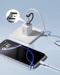 Miniatyrbillede 5 af 8: INNOSTYLE ADAPTER USB-A 3.0 TIL USB-C TIL USB TYPE C 3A 5GBPS OTG
