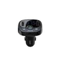 Pikkukuva 5 / 8: Baseus T-typed S-09A Bluetooth FM-lähetin 2xUSB microSD (musta)