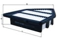Miniatyrbillede 1 af 2: LUFTFILTER LX4405 KNECHT