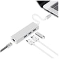 Miniatyrbillede 2 af 9: USB 3.1 Type-C hub 3x USB 3.0 Ethernet RJ-45 LAN adapter dock