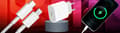 Miniatyrbillede 9 af 9: HURTIGOPLADER 20W + 1M KABEL TIL IPHONE CUBE / TYPE USB-C BELYSNING usb c