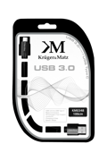 Miniatyrbillede 3 af 4: USB 3.0 USB Type-C Kabel 100cm OFC Kobber 5Gb/s