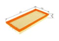 Miniatyrbild 5 av 5: LUFTFILTER F026400258 BOSCH