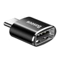 Pikkukuva 6 / 10: Baseus USB-USB Type-C -sovitin 2.4A (musta)