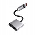 Miniatyrbillede 10 af 10: MCDODO ADAPTER 2X USB-C ADAPTER USB TYPE C KABEL TIL SAMSUNG APPLE MED DAC