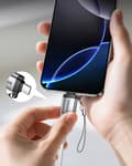 Miniatyrbillede 5 af 8: INNOSTYLE ADAPTER USB-A 3.0 TIL USB-C TIL USB TYPE C 3A 5GBPS OTG