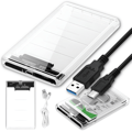 Miniatyrbillede 1 af 10: 2,5 tommer USB Type-C 3.1 SATA SSD HDD harddisketui