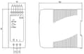 Miniatyrbild 5 av 5: Switchande nätaggregat MDR-60-12