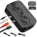 Miniatyrbillede 1 af 10: Transmitter Lydadapter NFC Bluetooth 5.2 Transmitter Modtager USB SD TF