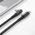 Miniatyrbillede 4 af 8: TECH-PROTECT ULTRABOOST L TYPE-C KABEL 60W/6A 100CM GRÅ