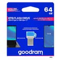 Miniatyrbild 4 av 4: GOODRAM 64GB ODD3 PenDrive USB 3.0 + Type C OTG - Blå