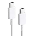 Miniatyrbillede 1 af 11: Type C til Type C-kabel PD Hurtigopladning Fleksibelt Type C-datakabel til Android til Note 10-telefon 1m Hvid