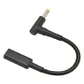 Miniatyrbillede 8 af 11: USB Type C hun til 4.8x1.7mm han adapterkabel Dobbelt PD E MARK chip Bærbart 100W USB Type C adapterkabel