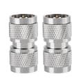 Miniatyrbillede 1 af 8: 2 STK N Type Stik N Type Han til N Type Han RF Koaksial Antenne Adapter