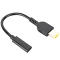 Miniatyrbillede 1 af 11: Type C hunindgang til Thinkpad firkantet interface 11mm x 4.5mm hanadapterkabel