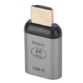 Miniatyrbillede 6 af 11: Aluminiumslegeringsskal TypeC hun til HDMI han adapterstik til Windows Android OS X