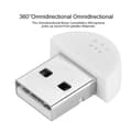 Miniatyrbillede 7 af 11: Bærbar USB Mini Studio Tale Mikrofon Optagelse Audio MIC Adapter Til Computer PC Hvid