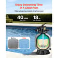 Miniatyrbillede 2 af 11: Sandfilter 45,7 cm 151,4 LPM Swimmingpool System