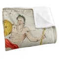 Miniatyrbilde 3 av 6: Graffitee Studios Vintage Aquarius Supersoft Blanket