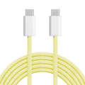 Pikkukuva 3 / 7: USB Type-C - USB Type-C -kaapeli 60W 1.5m Keltainen Kruger&Matz Basic