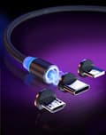 Pikkukuva 2 / 10: 150 cm magneettinen kaapeli iPhonelle micro USB TYPE-C Koanni