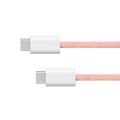 Pikkukuva 2 / 7: USB Type-C - USB Type-C -kaapeli 60 W 1,5 m vaaleanpunainen Kruger&Matz Basic