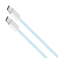Miniatyrbillede 4 af 7: Kruger og Matz Basic USB type-C-kabel blå 100 W 1 m