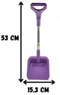 Miniatyrbillede 3 af 10: Megadidi strandsandspade 53 cm solid aluminiumhåndtag