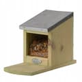 Miniatyrbillede 9 af 9: Træ egernfoderautomat - galvaniseret tag