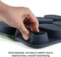 Miniatyrbillede 2 af 7: Silikone brødbageforme, mini baguette bageforme, bollebageforme, non-stick silikone baguetteforme, non-stick perforerede bageforme