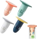 Miniatyrbild 1 av 5: 4-pack silikon högt flöde diskbänk/duschavloppsfilterpluggset