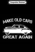 Miniatyrbilde 1 av 2: Composition Notebook: Make Old Cars Great Again – Vintage Powerful Car Engine