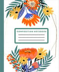 Miniatyrbilde 1 av 4: Flowers Composition Notebook: Vintage Flowers Composition Notebook, Cool cu