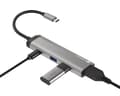 Pikkukuva 5 / 9: Fowler Slim Hub USB-C Multiport Adapter 4 in 1 - USB-hubi
